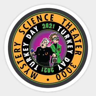 MST3k Turkeyday Varient Sticker